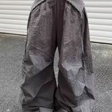 Pantaloni cargo larghi in stile jazz retrò