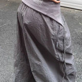 Pantaloni cargo larghi in stile jazz retrò