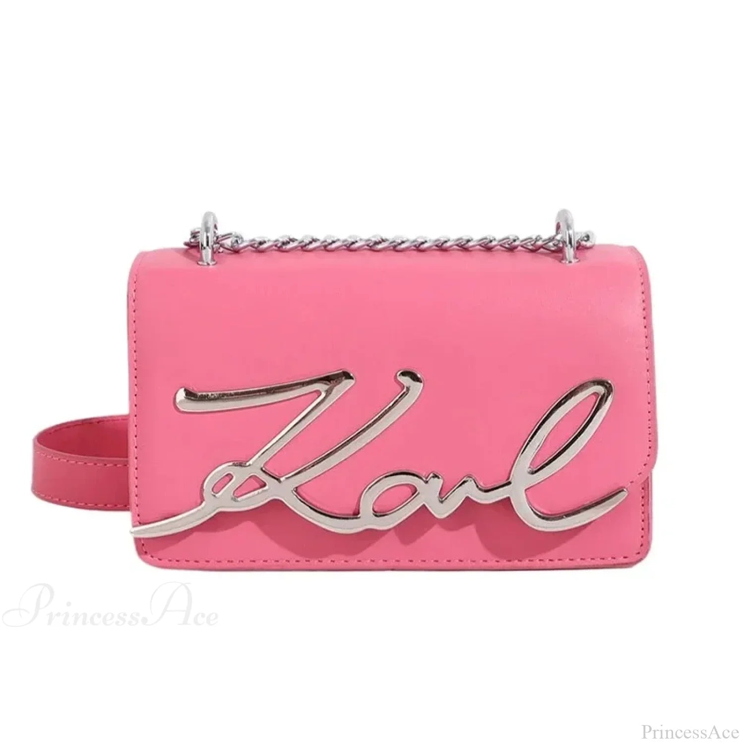 Borsa a tracolla quadrata con cerniera retrò