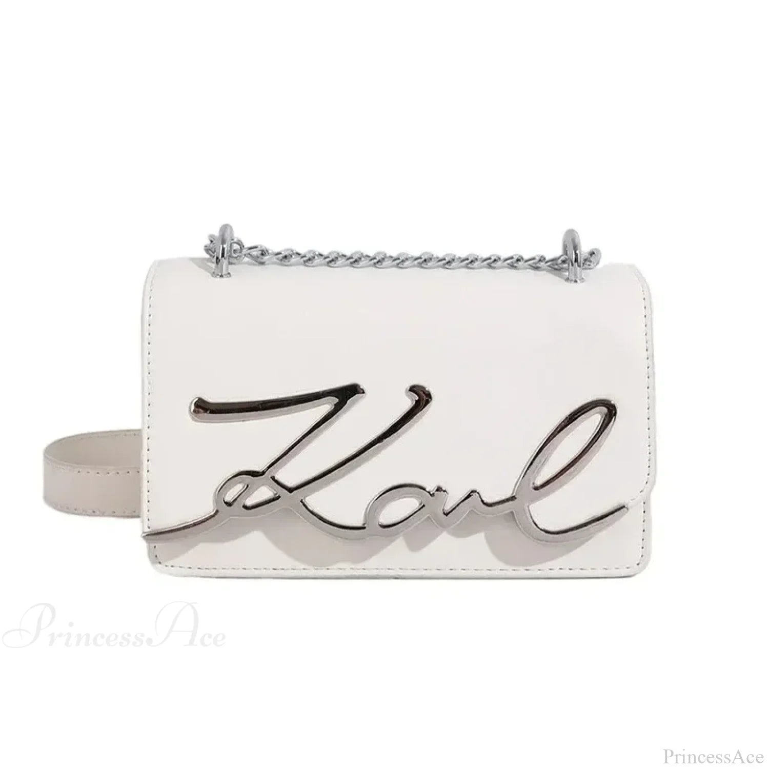 Borsa a tracolla quadrata con cerniera retrò