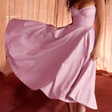 Abiti midi sexy e attillati con vita affascinante