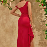 Abito da festa sexy e alla moda, aderente