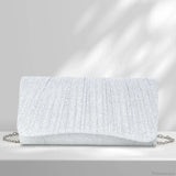 Borsa a tracolla da sera per matrimonio lucida