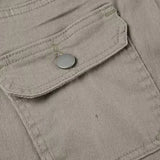 Pantaloni cargo skinny a vita bassa vintage bootcut