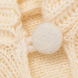 Cardigan in maglia con vita stretta e pannelli in tinta unita