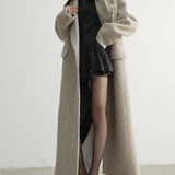 Soprabito a maniche lunghe in patchwork tinta unita