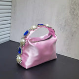 Borsa da polso in seta Stones Phone