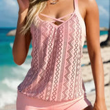 Costume da bagno due pezzi con slip senza spalline