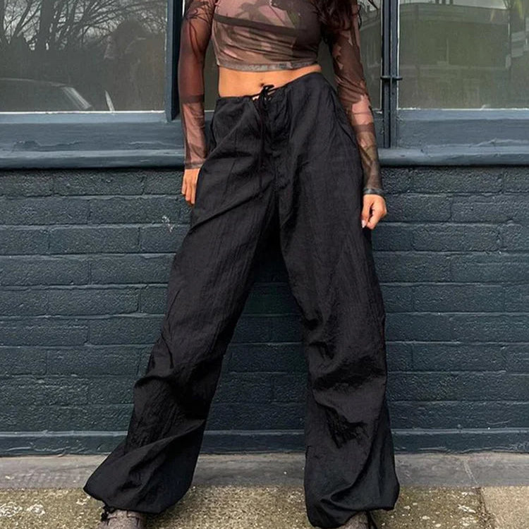 Pantaloni larghi da jogging streetwear