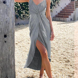 Abiti midi alla francese eleganti, unici e affascinanti con spalline