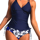 Tankini brasiliano da spiaggia, set due pezzi