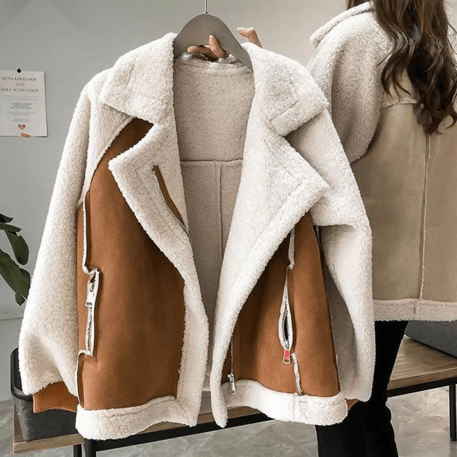 Giacca invernale da donna comoda, elegante e resistente