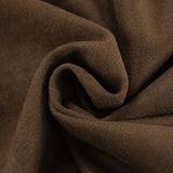 Minigonna vintage a vita alta in finta pelle scamosciata