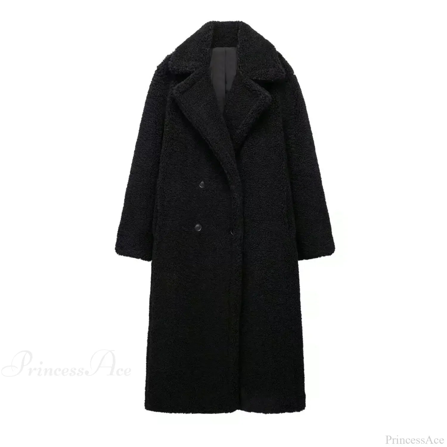 Cappotto doppiopetto in misto lana vintage