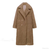 Cappotto doppiopetto in misto lana vintage