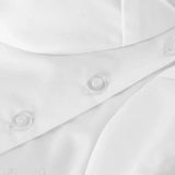 Camicetta bianca in cotone con colletto e maniche a sbuffo