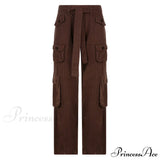 Jeans larghi a vita alta e gamba dritta da donna