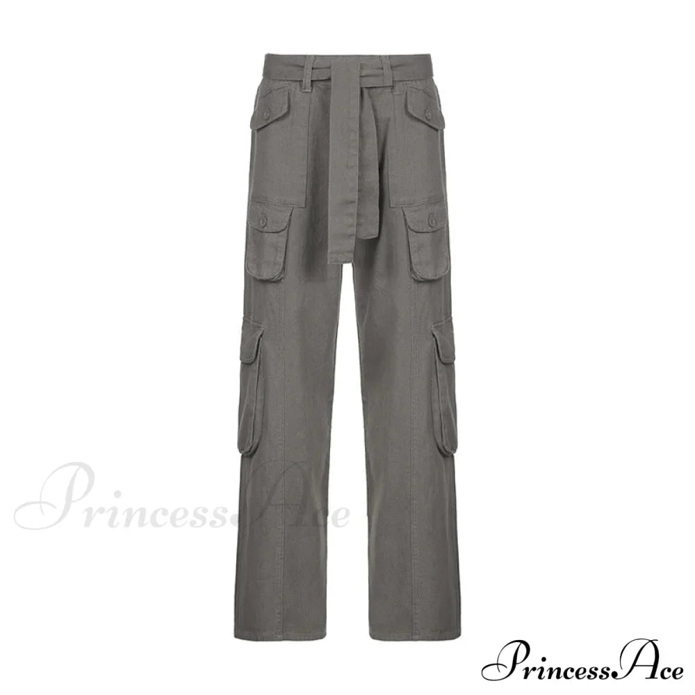 Jeans larghi a vita alta e gamba dritta da donna