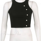 Pantaloni casual da donna con coulisse y2k