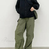 Pantaloni casual da donna con coulisse y2k