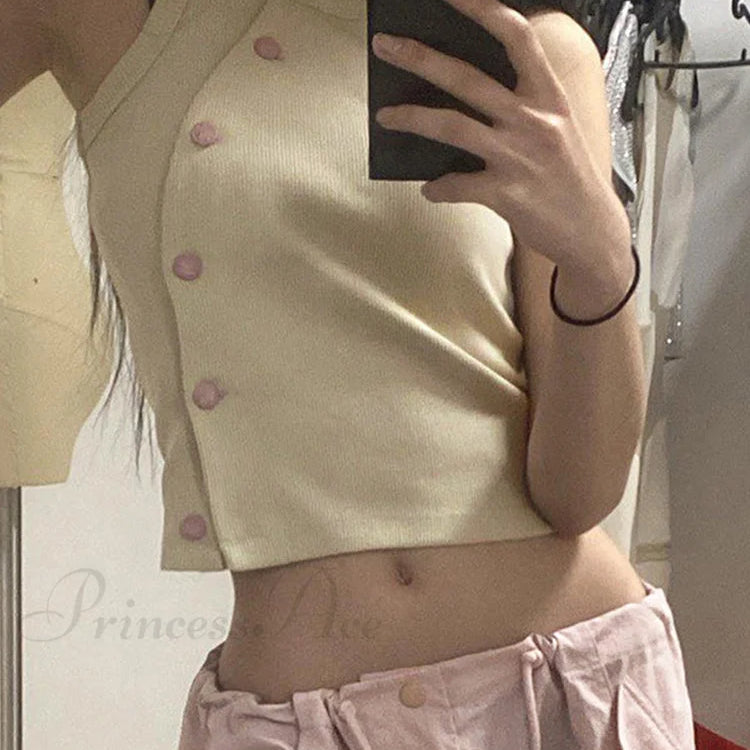 Pantaloni casual da donna con coulisse y2k