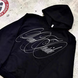 Felpa con cappuccio con stampa vintage Y2K Gothic Street