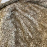 Felpa con cappuccio e zip in pile Y2K con lettere ricamate