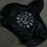 Felpa con cappuccio elegante Y2K Street Dark Zip