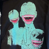 Felpa con cappuccio con personaggio stravagante Y2K